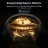 Hybrid Active Noise Cancelling Bluetooth Headphones Wireless Headphones