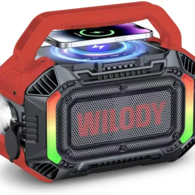 Wilody Boost10X Ultra 100W Outdoor Waterproof Bluetooth Speaker in Black