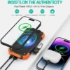 087e3a03-125d-4115-af33-11de8996297c BLAVOR Solar Power Bank 10,000mAh with Wireless & 20W Fast Charging