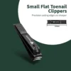 VANWIN 4-Pack German Nail Clippers Set with Glass Nail File