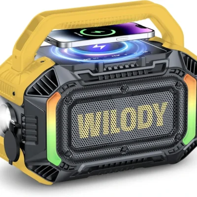 Wilody Boost10X Ultra 100W Outdoor Waterproof Bluetooth Speaker in Black