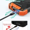 750d0d74-0369-4cc8-8ef4-37184ce9194d BLAVOR Solar Power Bank 10,000mAh with Wireless & 20W Fast Charging