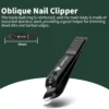 VANWIN 4-Pack German Nail Clippers Set with Glass Nail File